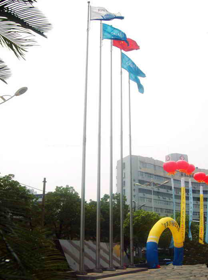 锥形旗杆