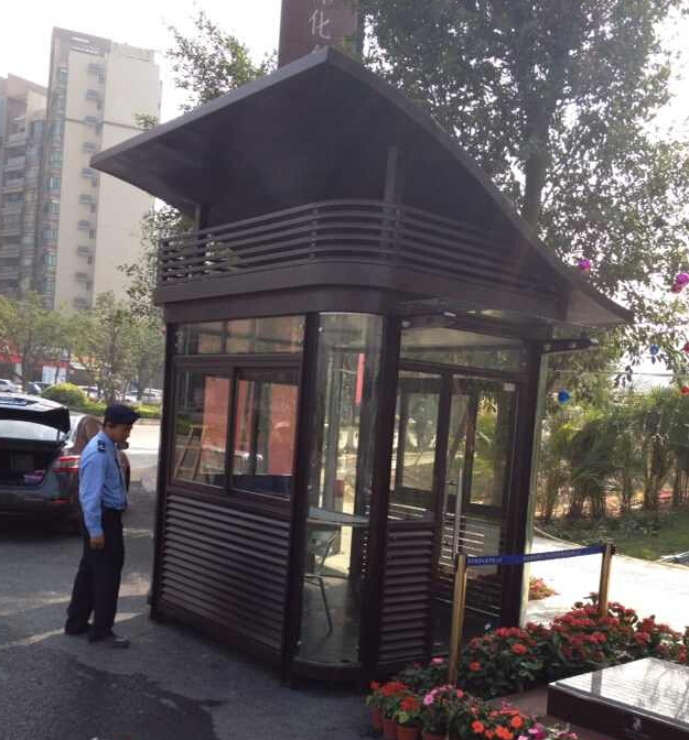 钢结构艺术岗亭